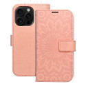 Pouzdro MEZZO BOOK pro iPhone 16 Pro - peach fuzz