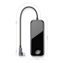 BASEUS CAHUB-AZ0G USB-C Hub 6v1 (HDMI, USB-C, 2xUSB3.0, 3.5mm, Watch nabíječka), PD až 60W, Space Grey