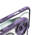 Silikonové pouzdro AG PREMIUM Leading Series MagSafe pro iPhone 16 Plus - fialové
