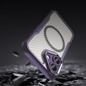 Silikonové pouzdro AG PREMIUM Leading Series MagSafe pro iPhone 16 Plus - fialové