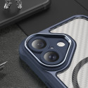 Silikonové pouzdro AG PREMIUM Leading Series MagSafe pro iPhone 16 Plus - modré