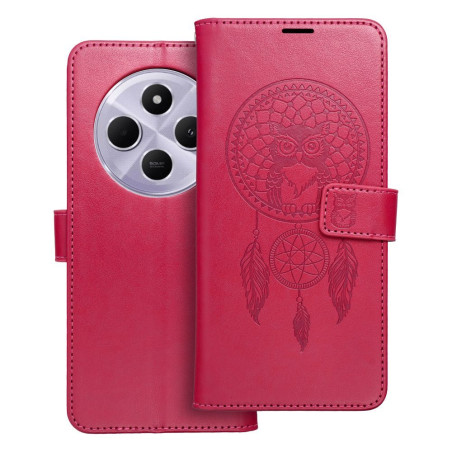 Pouzdro MEZZO Book pro Xiaomi Redmi 14C – dreamcatcher magenta