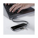 BASEUS CAHUB-AZ0G USB-C Hub 6v1 (HDMI, USB-C, 2xUSB3.0, 3.5mm, Watch nabíječka), PD až 60W, Space Grey
