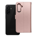 Pouzdro MEZZO Book pro Samsung A26 5G - růžovo-zlaté