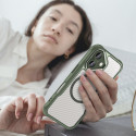 Silikonové pouzdro AG PREMIUM Leading Series MagSafe pro iPhone 16 Plus - zelené