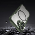 Silikonové pouzdro AG PREMIUM Leading Series MagSafe pro iPhone 16 Plus - zelené