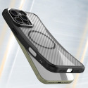 Silikonové pouzdro AG PREMIUM Leading Series MagSafe pro iPhone 16 Pro - černé