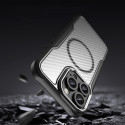 Silikonové pouzdro AG PREMIUM Leading Series MagSafe pro iPhone 16 Pro - černé