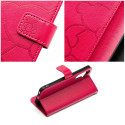 Pouzdro MEZZO Book pro Samsung A36 5G - magenta teddy bear