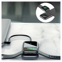 BASEUS CAHUB-AZ0G USB-C Hub 6v1 (HDMI, USB-C, 2xUSB3.0, 3.5mm, Watch nabíječka), PD až 60W, Space Grey