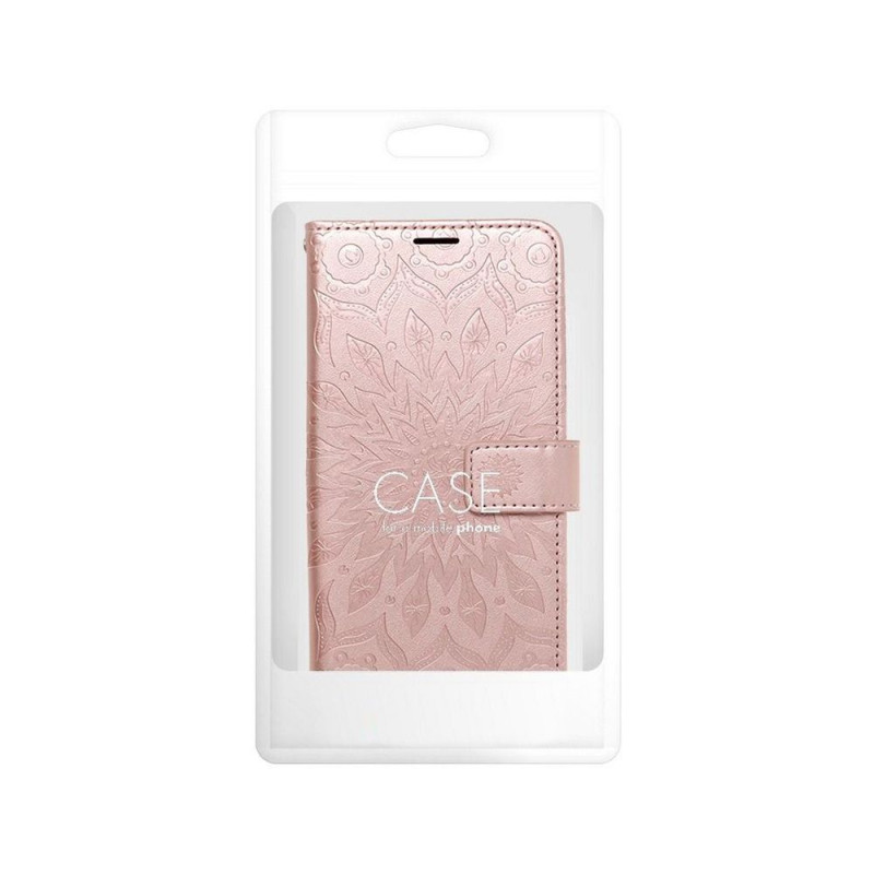 Pouzdro MEZZO Book pro Xiaomi Redmi NOTE 14 4G - mezzo book mandala rose gold