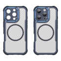 Silikonové pouzdro AG PREMIUM Leading Series MagSafe pro iPhone 16 Pro - modré