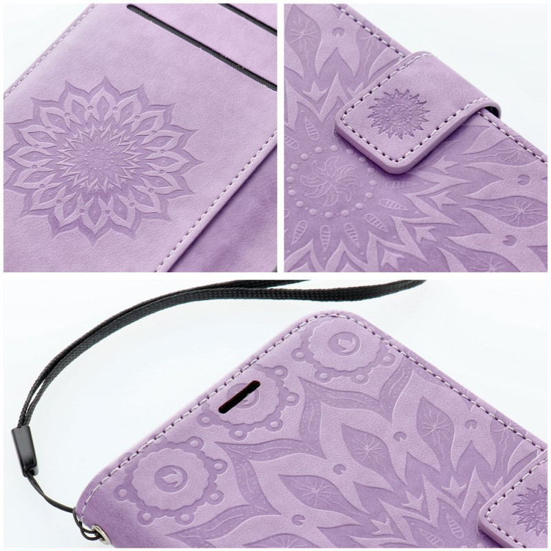 Pouzdro MEZZO Book pro Redmi Note 14 PRO 4G - mandala violet