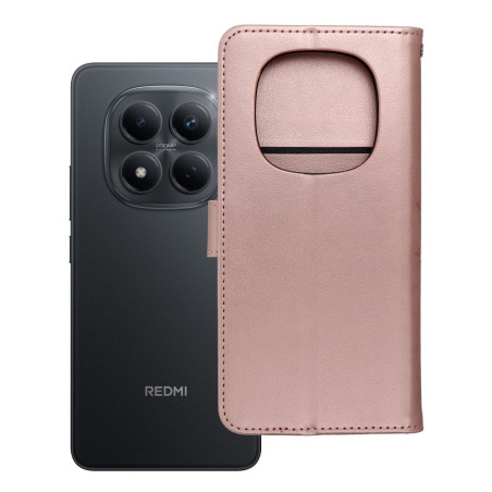 Flip case MEZZO Book pro Redmi Note 14 Pro 4G – rose gold