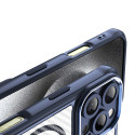 Silikonové pouzdro AG PREMIUM Leading Series MagSafe pro iPhone 16 Pro - modré