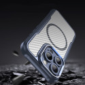 Silikonové pouzdro AG PREMIUM Leading Series MagSafe pro iPhone 16 Pro - modré
