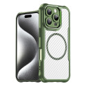 Silikonové pouzdro AG PREMIUM Leading Series MagSafe pro iPhone 16 Pro - zelené
