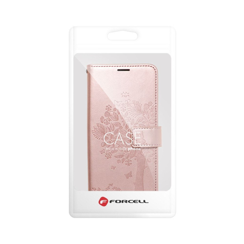 Pouzdro / flip case MEZZO BOOK pro iPhone 12 - tree rose gold