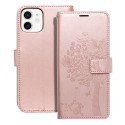 Pouzdro MEZZO BOOK pro iPhone 12 – tree rose gold