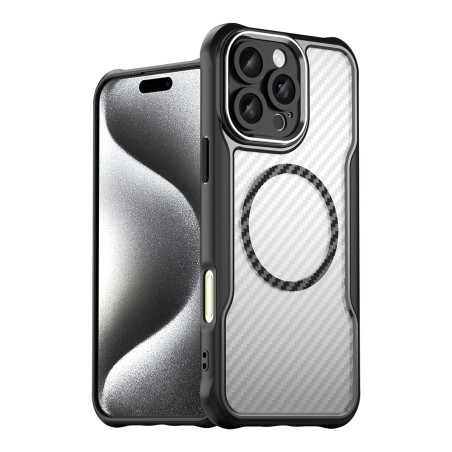 Silikonové pouzdro AG PREMIUM Leading Series MagSafe pro iPhone 16 Pro Max - černé