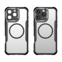 Silikonové pouzdro AG PREMIUM Leading Series MagSafe pro iPhone 16 Pro Max - černé