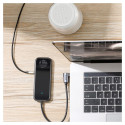 BASEUS CAHUB-AZ0G USB-C Hub 6v1 (HDMI, USB-C, 2xUSB3.0, 3.5mm, Watch nabíječka), PD až 60W, Space Grey