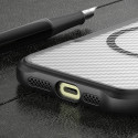Silikonové pouzdro AG PREMIUM Leading Series MagSafe pro iPhone 16 Pro Max - černé