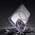 Silikonové pouzdro AG PREMIUM Leading Series MagSafe pro iPhone 16 Pro Max - fialové