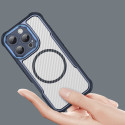 Silikonové pouzdro AG PREMIUM Leading Series MagSafe pro iPhone 16 Pro Max - modré