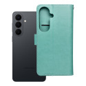 MEZZO BOOK flip pouzdro Samsung Galaxy S26 – dreamcatcher green