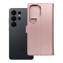 MEZZO flip pouzdro pro Samsung S26 Ultra – růžovo-zlaté