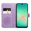 Pouzdro MEZZO Book pro Samsung A57 5G – mandala violet