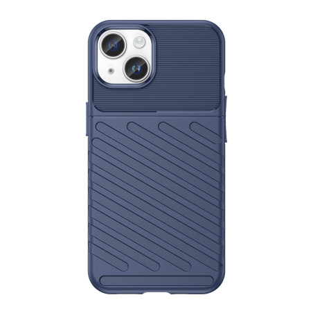 Silikonové pouzdro AG PREMIUM Thunder Case pro iPhone 15 Plus - modré