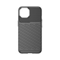 Silikonové pouzdro AG PREMIUM Thunder Case pro iPhone 15 Plus - modré