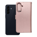 Pouzdro MEZZO BOOK pro Samsung A57 5G - růžovo-zlaté
