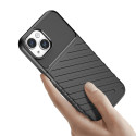 Silikonové pouzdro AG PREMIUM Thunder Case pro iPhone 15 Plus - modré