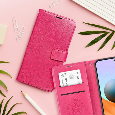 MEZZO Book pro Redmi NOTE 15 5G - purpurové