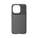 Silikonové pouzdro AG PREMIUM Thunder Case pro iPhone 15 Pro - černé