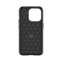 Silikonové pouzdro AG PREMIUM Thunder Case pro iPhone 15 Pro - černé