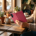 Pouzdro MEZZO Book Samsung A57 5G - cats red