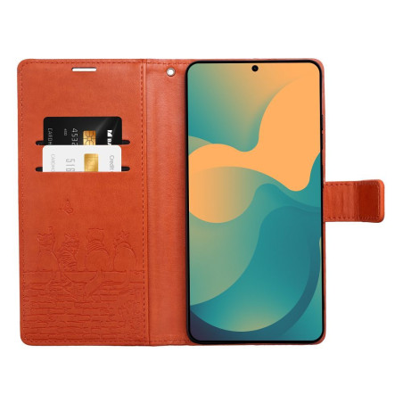 Pouzdro MEZZO BOOK pro Redmi Note 15 Pro 4G - hnědé