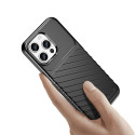 Silikonové pouzdro AG PREMIUM Thunder Case pro iPhone 15 Pro Max - modré