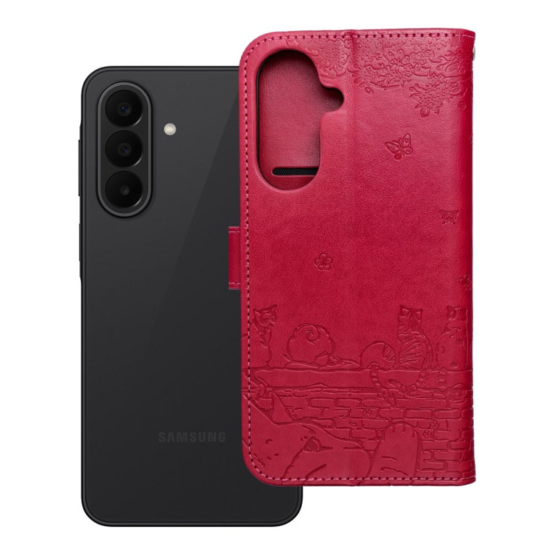 Pouzdro MEZZO Book pro Samsung A27 Mezzo - červené
