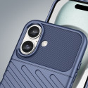 Silikonové pouzdro AG PREMIUM Thunder Case pro iPhone 16 - modré