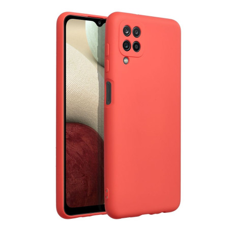 Kryt silikonový pro Samsung A12 - broskvový