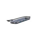 BASEUS CAHUB-BZ0G USB-C Hub 5v1 (HDMI, USB-C, 3xUSB3.0), PD až 60W, vesmírně šedá