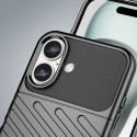 Silikonové pouzdro AG PREMIUM Thunder Case pro iPhone 16 Plus - černé