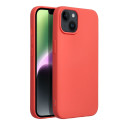 Pouzdro iPhone 14 Silicone peach pro iPhone 14
