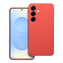 Kryt Silicone pro Samsung S25 - broskvový
