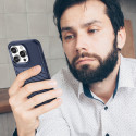 Silikonové pouzdro AG PREMIUM Thunder Case pro iPhone 16 Pro - modré